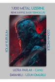 Ragnar Lodbrok, Vikings - Parlak Metal Baskı Tablo - 2