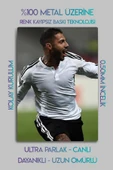 Metal Baskı, Ricardo Quaresma B.JK Bessiktas - Parlak Dekoratif Sporcu Duvar Tablosu - 2