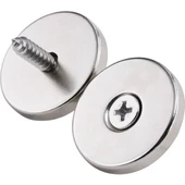 25x10-5.5x5 Mm Neodyum Mıknatıs 5 Adet, Yuvarlak,n35 Nikel Kaplamalı Kaliteli Ve Dayanıklı Ürün - 2