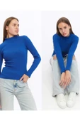 Unisex Yarım Balıkçı Yaka Body - 1
