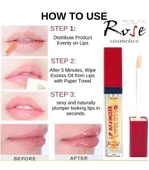 Rose Cosmetics Dudak Dolgunlaştırıcı Doğal Görünüm Dudak Parlatıcısı - 3