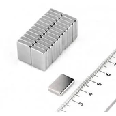 N35 15x10x1.5 Mm Neodyum Mıknatıs 20 Adet, Köşeli, Nikel Kaplamalı Kaliteli Ve Dayanıklı Ürün - 2