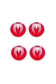 Desenli Ps5/ps4/ps3 Analog Koruyucu Silikon Pad-spider Man - 1