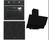 Termikel Ankastre Set (BO O64D5C B + BH B64E1 B + CH C6532C BB) - 1