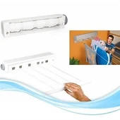 Pratik Çamaşır Kurutma Portatif Yeni Nesil Çek As Kolay Askılık 4 İpli Çamaşır Askılığı - 6