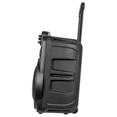 Mikado Bykalite MD-80KP 40W 7.4W 3600mAh Bataryalı Siyah 1 UHF UV Mikrofonlu USB/BT/TF/TWS/AUX 9V 2A Adaptörlü Toplantı-Parti Hop - 4