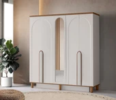 KOSOVA MDF 5 KAPILI DOLAP thumbnail 1