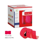Etiket Fosforlu Pembe 12X21 mm 800'LÜ Rulo 24'lü - 1
