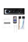 P.125 Çift Usb Girişli Bluetooth Oto Teyp Araba Teybi Radyo Usb Sd Aux Teyp Amfi Çıkışlı 4x55 Watt - 2