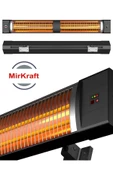 MirKraft Elektrikli Quartz Isıtıcı, 2800 Watt, İki Kademe (1400+1400), SQUARE - 1