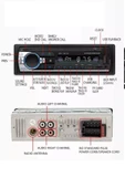P.125 Çift Usb Girişli Bluetooth Oto Teyp Araba Teybi Radyo Usb Sd Aux Teyp Amfi Çıkışlı 4x55 Watt - 3
