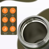 Santeco Ktwo Sporcu Termosu 500 Ml-Yeşil - 6