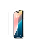 Glazef İphone 16 Pro Ekran Koruyucu Uyumlu Tam Uyumlu Temperli Cam Kırılmaz Cam - 1