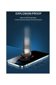 Glazef REDMİ NOTE 14 Ekran Koruyucu Cam Tam Uyumlu Temperli Cam Kırılmaz Cam - 4