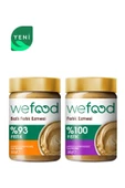 Wefood %100 Fıstık Ezmesi 300 gr + Ham Ballı Fıstık Ezmesi 300 gr - 1