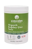 Çimciden Organik Buğday Çimi Tozu 180 gr - 45 Servis / Organic Wheat Grass Powder - 1