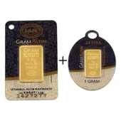 3,5 Gr (2,5+1) Külçe Altın IAR 24 Ayar - 1