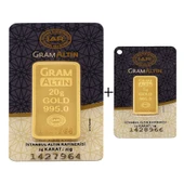 25 Gram (20+5) Külçe Altın 24 Ayar - 1