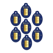7 Gram (7x1 Adet) Külçe Altın IAR 24 Ayar - 2