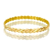 30 gr(gram) Üçlü Adana Burma 22 Ayar Altın Bilezik - 1