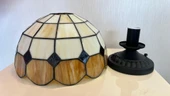 Yüceeller Tavan Vitray Avize 30cm 12" Kahverengi - 2