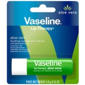 Vaseline Lip Therapy Dudak Bakım Kremi Aloe Vera 4.8 gr - 1