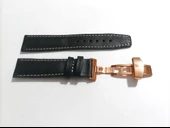 Fado Her Saate Uygun  Kelebek  Toka  20 mm   Hakiki Deri (238) ROSE  TOKA SİYAH thumbnail 2