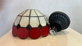 Yüceeller Tavan Vitray Avize 30cm 12" Kırmızı - 4