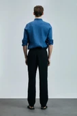 Lufian Bert Smart Erkek Chino Pantolon Slim Fit Siyah - 6