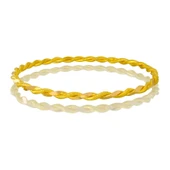 27 gr(gram) 22 Ayar İşçiliksiz Paftalı Burma Bilezik thumbnail 1