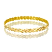 21 gr(gram) Üçlü Adana Burma 22 Ayar Altın Bilezik thumbnail 1