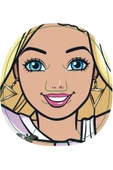 Barbie Lisanslı Kağıt Yüz Maskesi Aloe Vera ve Hindistan Cevizi Özlü - 3