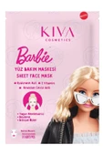 Barbie Lisanslı Kağıt Yüz Maskesi Aloe Vera ve Hindistan Cevizi Özlü - 1
