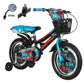 Rival Ranger 16 Jant Bisiklet-bisiklet-4-7 Yaş Çocuk Bisikleti-Zil-Ayna- Arka Sepet Hediyeli-MAVİ - 1