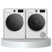 10 KG Çamaşır - Kurutma Makinesi Beyaz Set (10120 MX - 1001 KMX) - 1