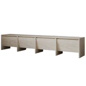 Laris 180 cm Tv Ünitesi – 4 Kapaklı, Traverten Desenli - 6