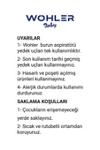 Wohler Nazal Burun Aspiratörü Yedek Uç 10 'lu Tek Tek Poşetli (OTRİ BEBE UYUMLU) - 5