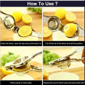 Paslanmaz Çelik Limon Sıkacağı thumbnail 3
