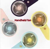 Şarjlı Masa Ve El Fanı Taşınabilir Şarjlı Edilebilir Mini Fan - 2