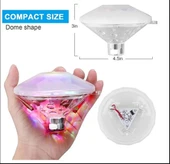 Sıcak LED sualtı gece lambası banyo yüzme havuz ışığı - 1