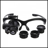 Saat Tamırı Okuma Kuyumcu Için Çok Fonksiyonlu Onarım Gözlük Büyüteç - 4