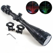 Yüksek Kaliteli 6-24X40Aoeg Çıft Işık Kırmızı Yeşil Kaynaklı Avcılık Dürbün B - 1