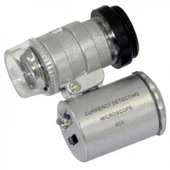 Evrensel Led Işıklı Mini Cep Mikroskobu Tüm Kameralı Telefonlar Için 9882-W - 4