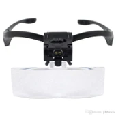 Işıklı Gözlük Büyüteç - 5 Farklı Lens 9892B - 2