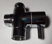 FLAT DUŞ YÖNLENDİRİCİSİ REKORLU 1/2-1/2-1/2 ( ERKEK-ERKEK-DİŞİ) thumbnail 1