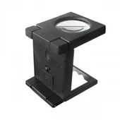 Katlanır Plastık Led Işıklı Test Cıhazı Büyüteç 2.5X90Mm - 3