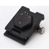 28x28 Mm Katlanır Sayaçlı Metal Lüp 2 LED Işıklı Büyüteç Tekstil TH-9005A - 2