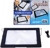 Yaşlılar Için A4 Boyutu Masa Tipi Işıklı Okuma Büyüteç Th-275205B - 2