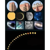 7X Büyüteç 6 Led Işık Aydınlatma 50Mm Optik Lens El Büyüteç - 2