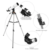 Yüksek Netlik Monoküler Kara ve Uzay Teleskobu CF50080 - 2